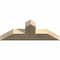 Ekena Millwork Portland Rough Sawn Timber Gable Bracket, Douglas Fir, 36"W x 13"H x 4"D x 6"F, 9/12 Pitch GBW036X13X0406POR00RDF - alternate 2